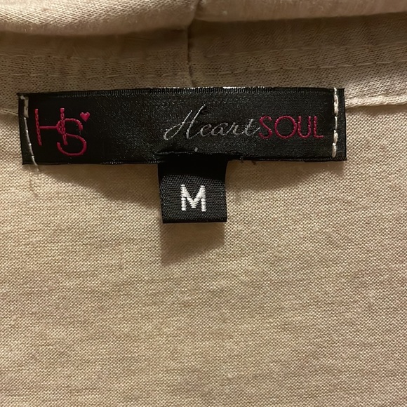 Heart Soul Cami and Cardigan Blouse size M - Picture 5 of 9